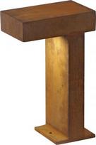 RUSTY® PATHLIGHT 40, LED outdoor floor stand, rust-coloured, IP55 3000K 1006346 | 4024163264228