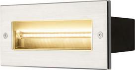 BRICK, outdoor recessed wall light, LED, 3000K, stainless steel, 230V, IP67, 850lm, 10W 233660 | 4024163164481