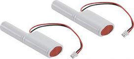 Rechargeable battery for P-LIGHT, 3.6V, 1000 mA, IP20, set of 2 pieces 240022 | 4024163166003
