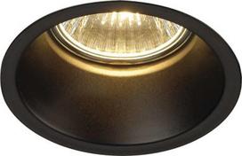 Downlight HORN 50W GU10 IP20, black 112910 | 4024163139649