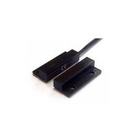 Magnetinis kontaktas lipnus 33x13mm laidas iš šono rudas