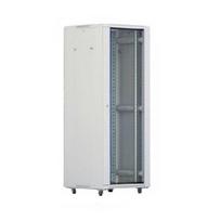 Komutacinė spinta pastatoma 22U 600x600mm pilka