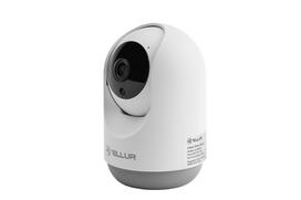 Tellur Smart WiFi Indoor Camera 3MP, Ultra HD, Auto-Tracking, PTZ – White