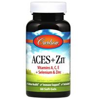 Carlson Labs Aces + Zinc 60 softgels