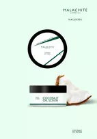 Kokosinis šveitiklis MALACHITE COSMETICS „COCONUT Oil Scrub“, 200 g