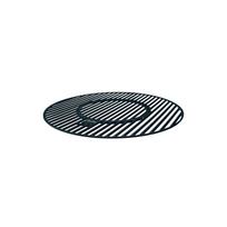 Ketaus grotelės 52cm ZY24 Zyle Kamado griliams, ZY24CIGR