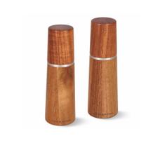 Cole&Mason - Druskos ir pipirų malūnėlių rinkinys MARLOW acacia 2 vnt 18,5 cm