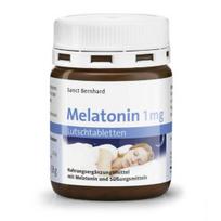SANCT BERNHARD Melatoninas 1 mg, 120 pastilių