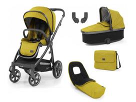 Universalus vežimėlis 5in1 Oyster 3 Mustard/ city gray