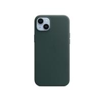 iPhone 14 Plus Leather Case with MagSafe - Forest Green