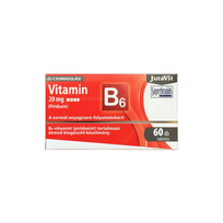 JutaVit Vitaminas B6 20 mg, 60 tablečių