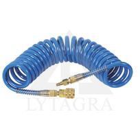 Aukšto slėgio spiralinė žarna 6,5x10mm x 15m PU