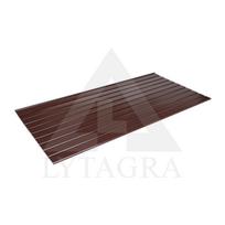 PROFILIUOTA SKARDA T-8 RAL8017 (RUDA) 1.20x2.50 M