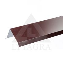VĖJALENTĖ 90X120 2M RAL8017 RUDAS POLIESTERIS