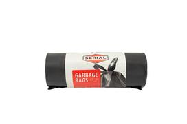 Šiukšlių maišai TRASH PANDA SERIAL STRONG, juodos sp., 50 mikr., 240 l, 5 vnt.