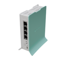MikroTik hAP ax lite Router | MikroTik | hAP ax lite Router | L41G-2axD | 802.11ax | 574Mbit/s | Ethernet LAN (RJ-45) ports 4 | Mesh Support No | MU-MiMO No | No mobile broadband | Antenna type Internal