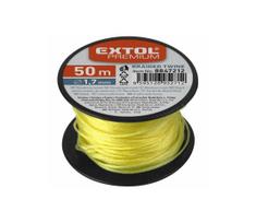 Extol Premium - Konstrukcinė virvė 1,7mm x 50m geltona