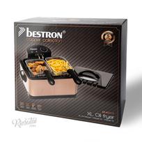 „BESTRON“ bronzinės linijos 2 dalių gruzdintuvė, 1 vnt.