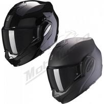 Atverčiamas šalmas Scorpion Exo-Tech Evo Solid