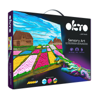 Kūrybinis rinkinys Modelino rinkinys - 3D tapyba Flower beds in Holland (30*40 cm)