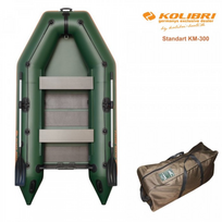 Pripučiama Motorinė Valtis KOLIBRI Standart KM-300 Su Dugnu "Air-deck"