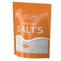 Dr. Sea Dead Sea Salts with Orange Negyvosios jūros druska voniai su apelsinais, 500g
