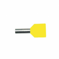 Dvigubas kabelio antgalis, 6 mm², 14 mm, PROTEC