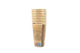 Vienkartinis puodelis, popierinis, 300 ml, 10 vnt.