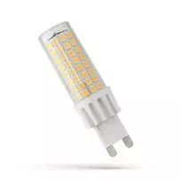 7W G9 LED lemputė 3000K, šiltai balta