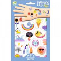Djeco DJ09613 Laikinos tatuiruotės