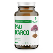 Ecosh Pau d’Arco, 100 kapsulių
