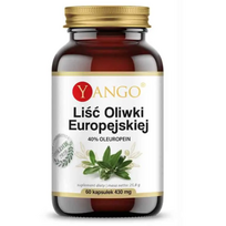 Yango European Olive Leaf 40% Oleuropein 60 caps