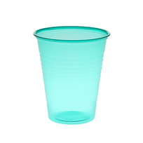 Nitras plastikiniai vienkartiniai puodeliai žali, 180 ml (100 vnt.)