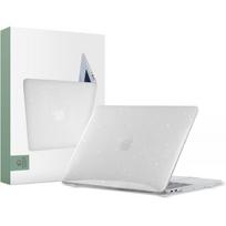 Skaidrus dėklas su blizgučiais "Tech-Protect Smartshell" nešiojamam kompiuteriui Apple Macbook Air 13 2018-2020 serijoms: A1932, A2179.