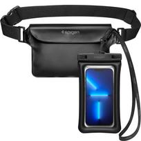 Vandeniui atsparus krepšys + Vandeniui atsparus dėklas "Spigen A621 Universal Waterproof Case & Waist Bag"