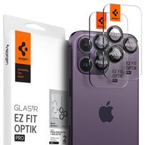 Kameros apsauga "Spigen Optik.Tr Ez Fit Camera Protector" (2vnt.) telefonui iPhone 14 Pro / Pro Max / 15 Pro / Pro Max / 16 Pro / Pro Max