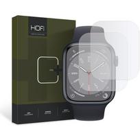 Apsauginė plėvelė Hofi "Hydroflex Pro+ 2-Pack" ( 2vnt.) laikrodžiui Apple Watch 4 / 5 / 6 / 7 / 8 / 9 / SE / 1 / 2 / 3 (44 / 45 MM)
