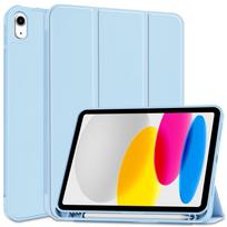 Melsvas spalvos atverčiamas dėklas "Tech-Protect SC Pen" planšetei Ipad 10.9” 10 / 2022 / 11” 11 / 2025
