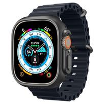 Juodas dėklas Spigen "Thin Fit" laikrodžiui Apple Watch ULTRA 1 / 2 / 3(49 MM)