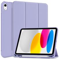 Alyvų spalvos atverčiamas dėklas "Tech-Protect SC Pen" planšetei Apple IPAD 10.9” 10 / 2022 / 11” 11 / 2025