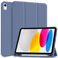Mėlynas atverčiamas dėklas "Tech-Protect SC Pen" planšetei Apple iPad 10.9” 10 / 2022 / 11” 11 / 2025