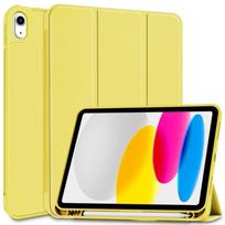 Geltonas atverčiamas dėklas "Tech-Protect SC Pen" skirtas iPad 10.9” 10 / 2022 / 11” 11 / 2025