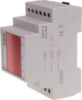 Voltage indicator, 3 phase, 100÷265 V AC, 3 mod, DMV-3, TrueRMS DMV-3RMS | 5908312591733