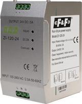 Pulse power supply 5A, 120W, 90÷264 V AC/120÷370 V DC, 47÷63Hz, ZI-120-24V ZI-120-24V | 5908312595793