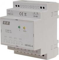 Relay output expander, 9÷30 V DC, 16A, 4xNO, RS-485 MODBUS RTU, MAX-MR-RO-4 MAX-MR-RO-4 | 5908312598671