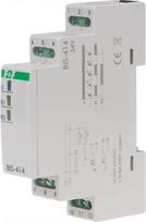 Electronic bistable impulse relay 9÷30VAC/DC, 2x16A(120A/20 ms), 2xNO, DIN BIS-414-LED-24V | 5908312599203