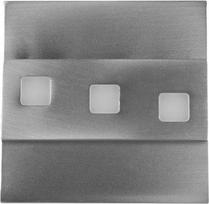 Stair light LED Vika, 1,2W, 6000K, 12VDC, satin LS-VSC | 5902431670485