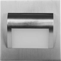 Stair light LED Inga, 1,2W, 3000K, 12VDC, satin LS-ISW | 5902431670430