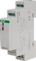 Electronic bistable impulse relay, 165÷265V AC/DC, 16A(120 A/20 ms), 1xNO, DIN BIS-411M-LED | 5902431670096