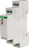 Electronic bistable impulse relay, 165÷265V AC, 16A(120 A/20 ms), 1xNO, DIN BIS-412M-LED | 5902431671505
